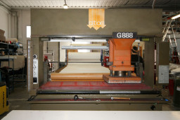 Taglio con trance a ponte